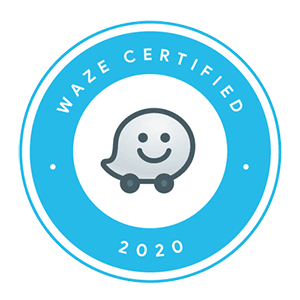 Waze Certified Logo